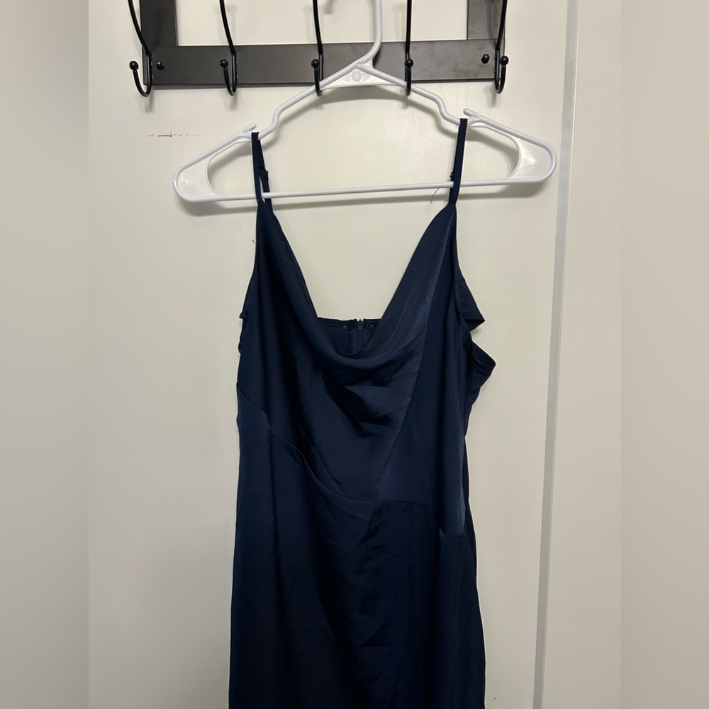 🍁D & M Navy Thin Strap Dress - Picture 4 of 11